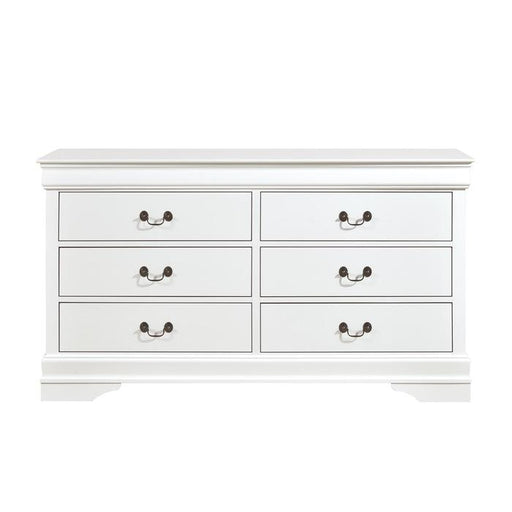 Mayville 6 Drawer Dresser in White 2147W-5 image