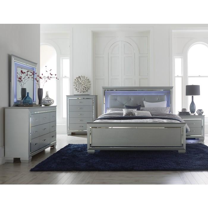 Allura (3)Eastern King Bed, LED Lighting