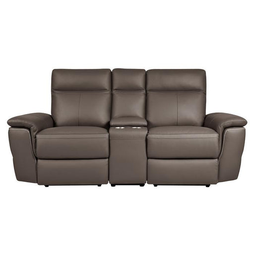 8308-2CNPW - (3)Power Double Reclining Love Seat with Center Console image