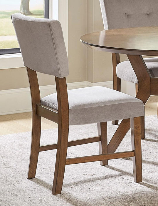 Edam Side Chair in Light Oak (Set of 2)